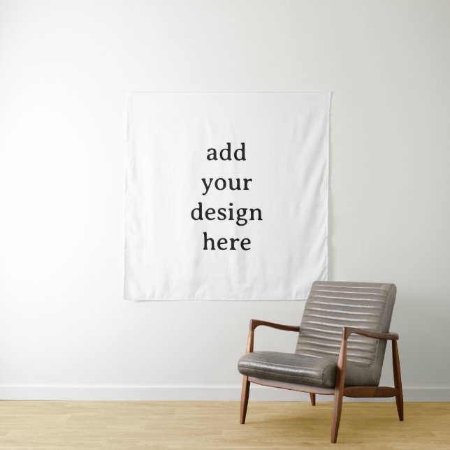 Create Your Own Simple Custom Square 57" x 57" Tapestry (In Situ)