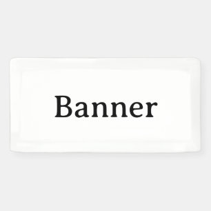 Create Your Own Simple Custom Vinyl 2' x 1' Banner