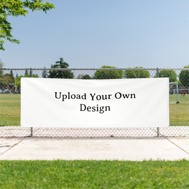 Create Your Own Simple Custom Vinyl 4' x 12' Banner (Insitu)