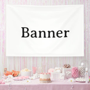 Create Your Own Simple Custom Vinyl 4' x 6' Banner