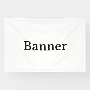 Create Your Own Simple Custom Vinyl 4' x 6' Banner