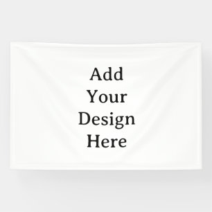 Create Your Own Simple Custom Vinyl 4' x 6' Banner