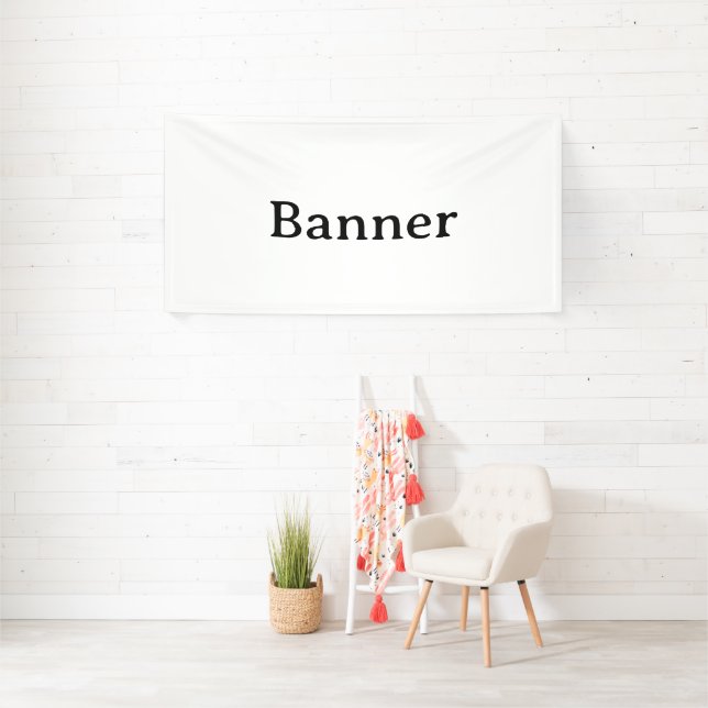 Create Your Own Simple Custom Vinyl 4' x 8' Banner (Insitu)