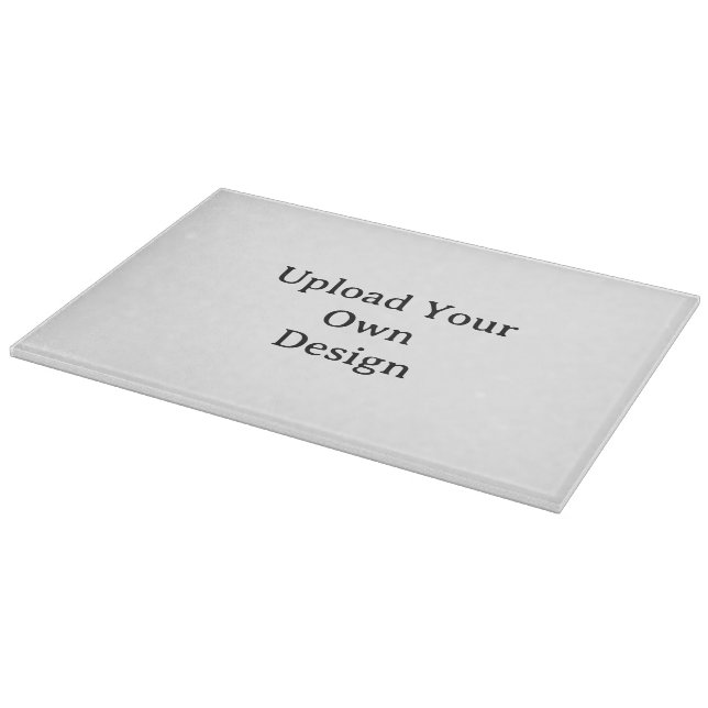 Create Your Own Simple Decorative Glass 11"x8" Cutting Board (Corner)