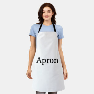 Create Your Own Simple Design Apron