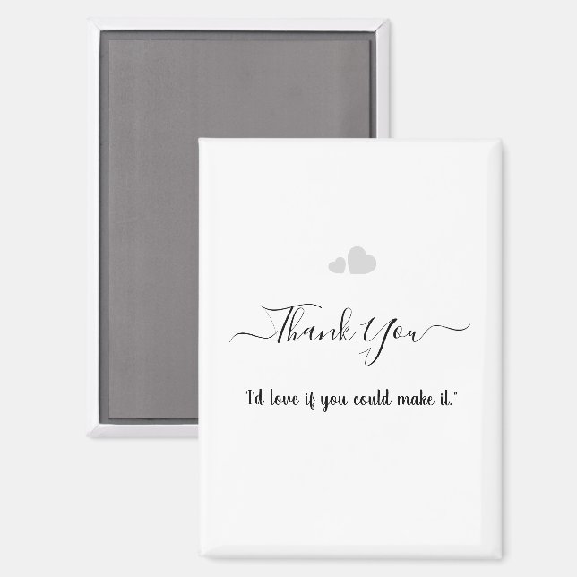 Create Your Own Simple Professional 3.5" x 2.5" Magnet (Front/Back)