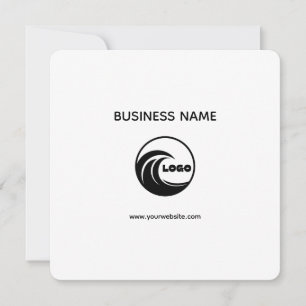 Create Your Own Simple Professional 5.25" x 5.25" Invitation