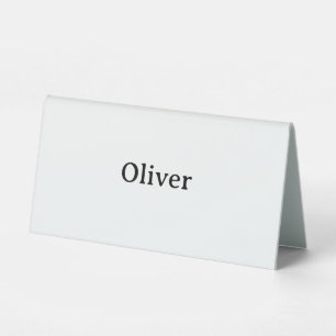 Create Your Own Simple Professional 6" X 3"