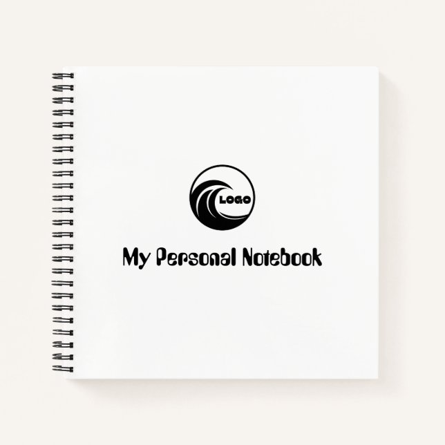 Create Your Own Simple Professional 8.5" x 8.5" Notebook (Front)
