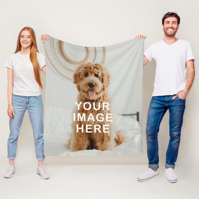 Create Your Own Simple Single Image/Photo Fleece Blanket (In Situ)