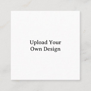 Create Your Own Simple Square 2.5" x 2.5" Discount Card