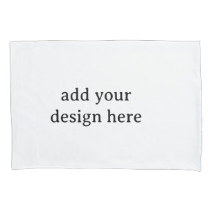 Create Your Own Simple Standard 20" x 30" Pair of Pillowcase