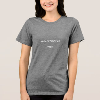Create Your Own simple Tri-Blend Shirt