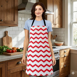 Create Your Own Simple zigzag Apron