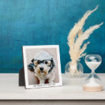 Create Your Own Single Photo Gallery white border Plaque<br><div class="desc">Add your favourite selfie or portrait of a friend. Use a square photo to create a unique and personal gift or keep the hipster puppy and make a trendy keepsake. If you need to adjust the pictures,  click on the customise tool to make changes.</div>