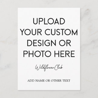 Create Your Own Single Photo Postcard