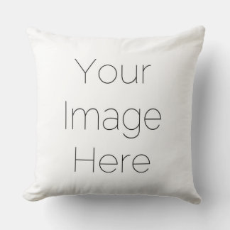 create your own single photo Throw Pillow cushion