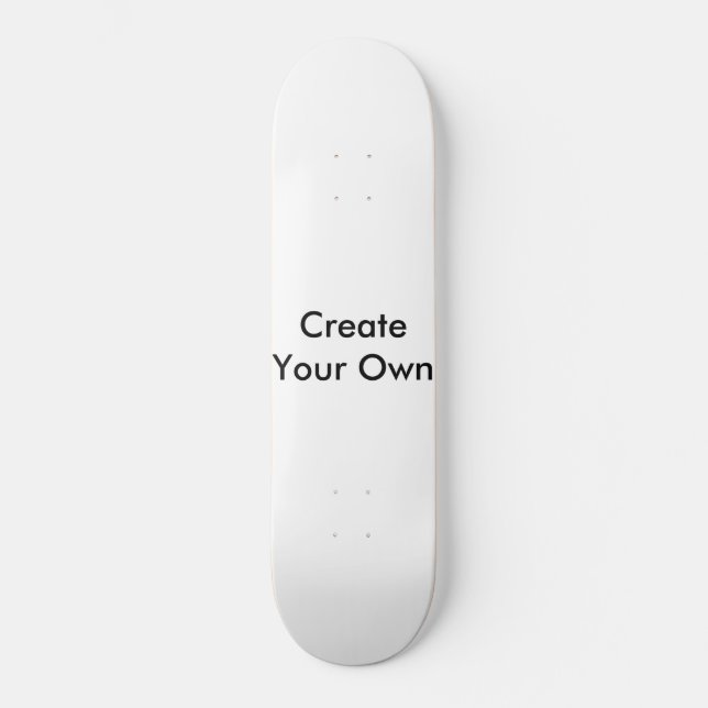 Create Your Own Skateboard (Front)