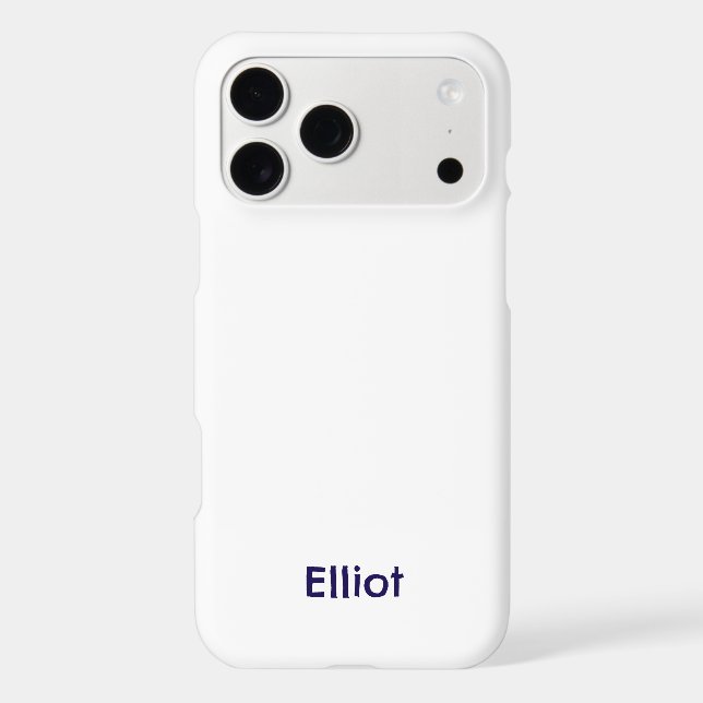 Create Your Own Slim iPhone 17 Pro Max Case (Back)