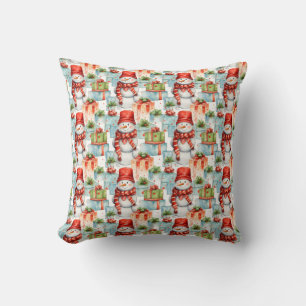 Create Your Own Snowman Presents Cushion