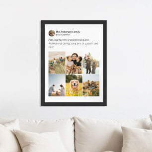 Create Your Own Social Media Photo Collage Poster