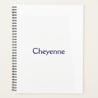 Create Your Own Softcover Black Spiral Planner