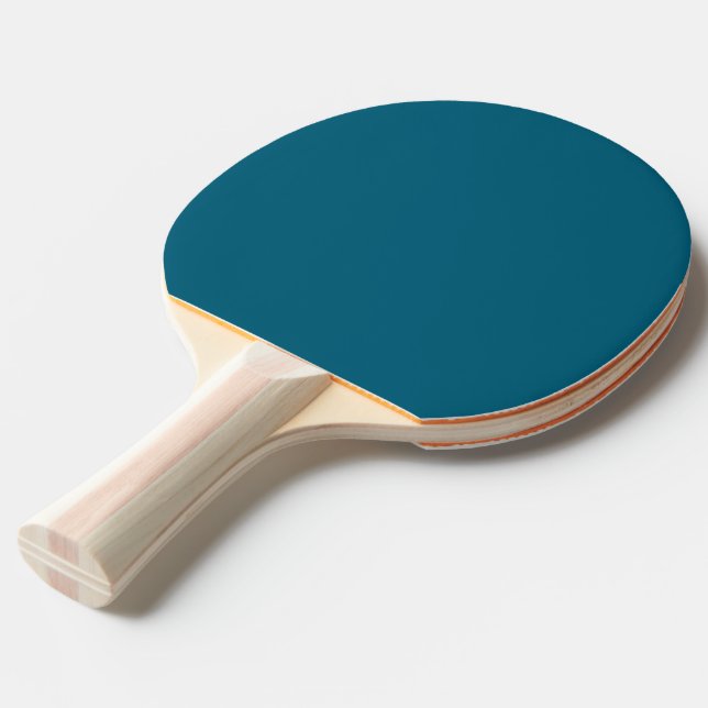 Create Your Own Solid Colour | Classic | Elegant  Ping Pong Paddle (Front Angle)