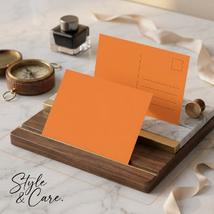 Create Your Own Solid Colour Glossy Postcard