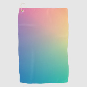 Create Your Own Solid Colour Trendy Elegant Golf Towel