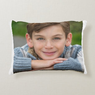 Create Your Own Son Photo Custom Pic Double Sided Decorative Cushion