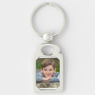 Create Your Own Son Photo Custom Pic Double Sided Key Ring