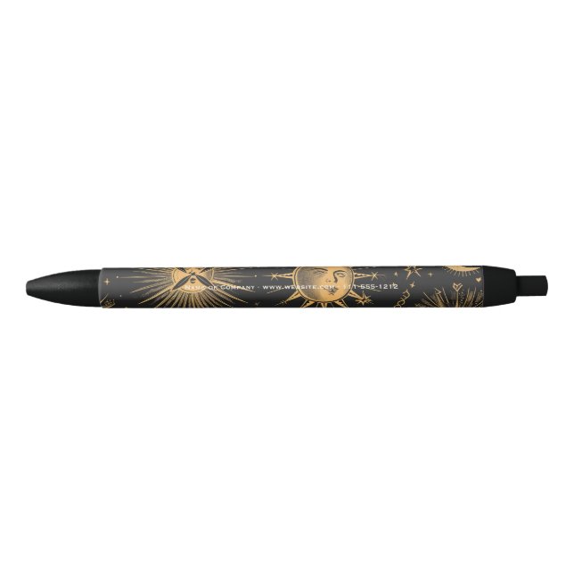 Create Your Own Space Anomolies Celestial Black Ink Pen (Front)