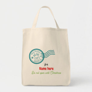 Create Your Own Special Christmas Delivery Sack Tote Bag
