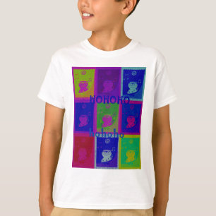 Create Your Own Special Santa HoHoho Pop Art  T-Shirt
