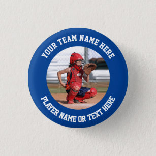 Create Your Own Sports Team Photo 3 Cm Round Badge