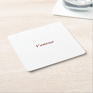 Create Your Own Square Coasters
