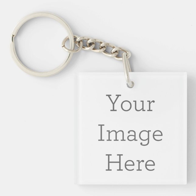 Acrylic Keychain, Square (double-sided) (Front)