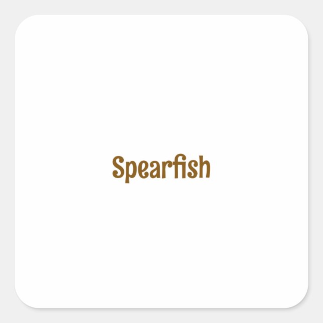 Create Your Own Square Sticker (Front)