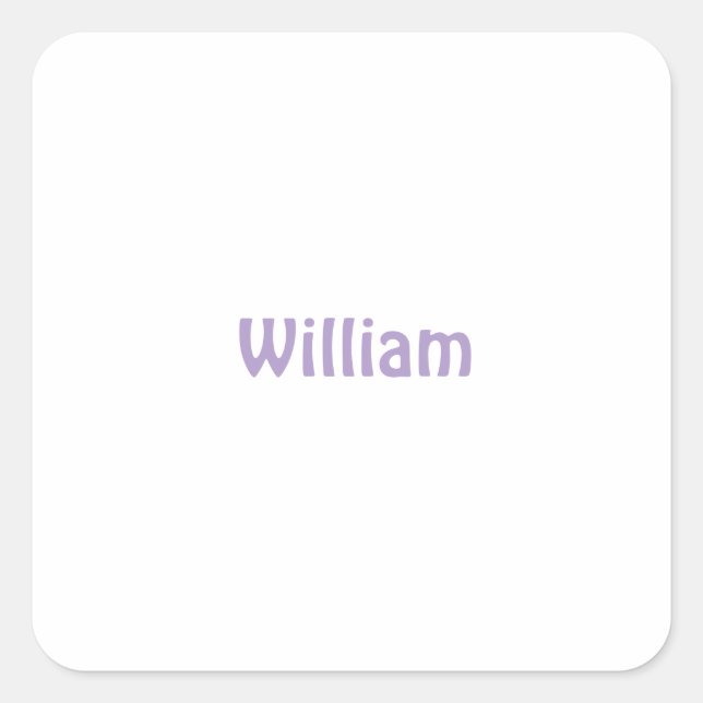 Create Your Own Square Sticker (Front)