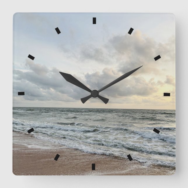 Create Your Own Square Wall Clock (Front)