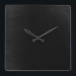 Create Your Own Square Wall Clock<br><div class="desc">Current background shown: Grunge Black Replace the image shown on this product with an image your own to create a completely customised item from scratch, or personalise the current background. Add some of your own images and custom text if desired and choose your favourite fonts and colours! Create your own...</div>