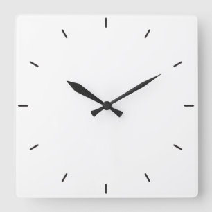 Create your own square wall clock