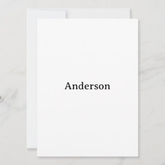Create Your Own Squared 5.5" x 7.5" Invitation