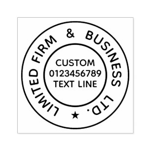 Create Your Own Stamp Template text