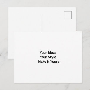 Create Your Own Standard 4.25" x 5.6" Postcard