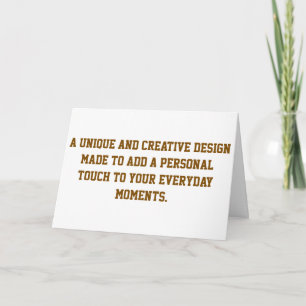 Create Your Own Standard 5" x 7" Folded Card