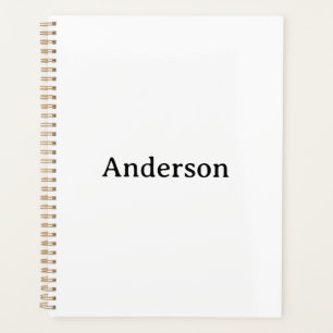 Create Your Own Standard 8.5" x 11" Planner