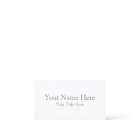 Create Your Own Standard Business Card