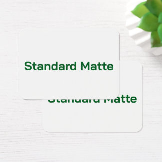 Create Your Own Standard Matte