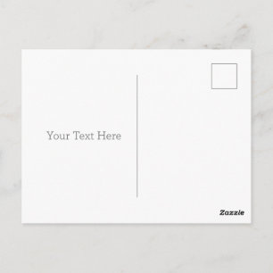 Create Your Own Standard Size Matte Postcard